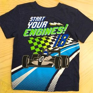 Boys Race Graphic T-shirt